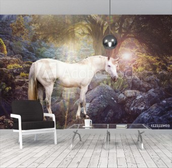 Bild på Unicorn realistic photography